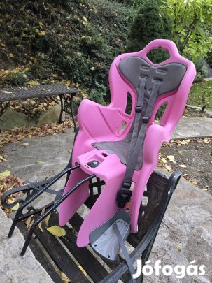 Csajos gyermekülés kerékpárra