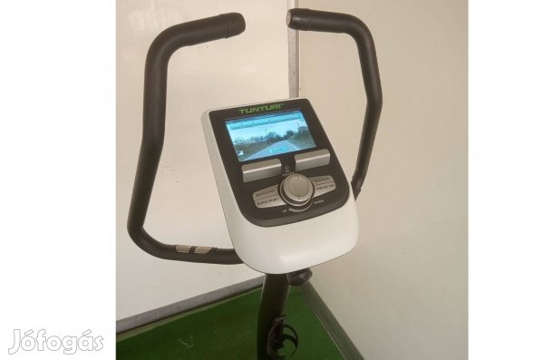 Csak 15km, Tunturi E80 csúcsmodell szobakerékpár Szobabicikli