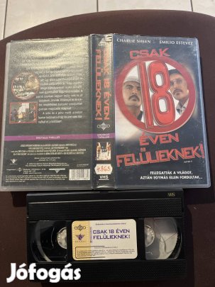 Csak 18 éven felülieknek thriller vhs 