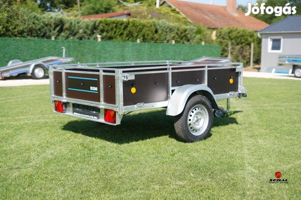 Csak április 30-ig akciós új billenős utánfutó Győrben - rendszámmal