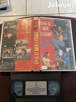 Csak az erős győzhet vhs nagytok akció.  