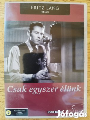 Csak egyszer élünk dvd Fritz Lang 