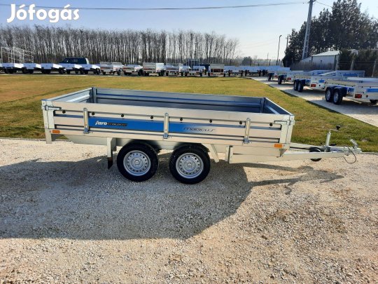 Csak márciusban! Új alsókerekes utánfutó (3x1.5m) +rendszám 829.000 Ft