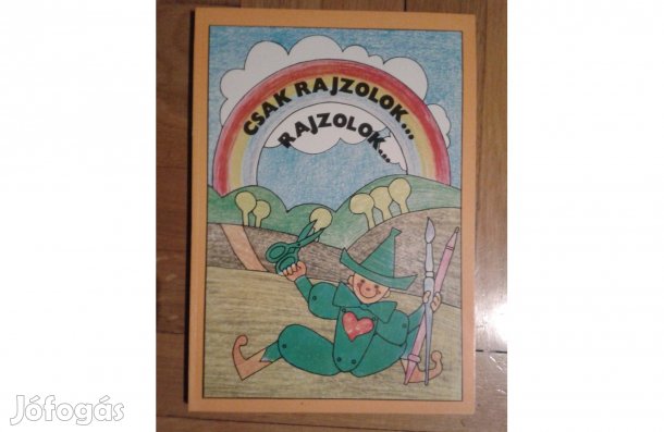 Csak rajzolok, rajzolok - foglalkoztató és kifestőkönyv