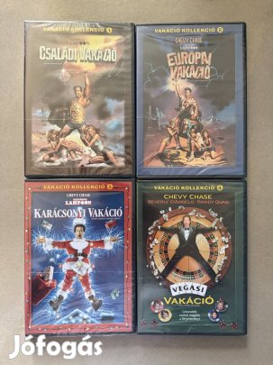 Családi, európai, karácsonyi, Vegasi vakáció dvd