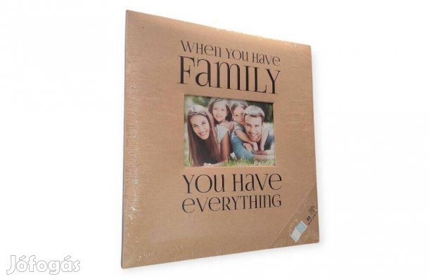 Családi fotóalbum 15 képhez 22,5x28 cm elegáns design