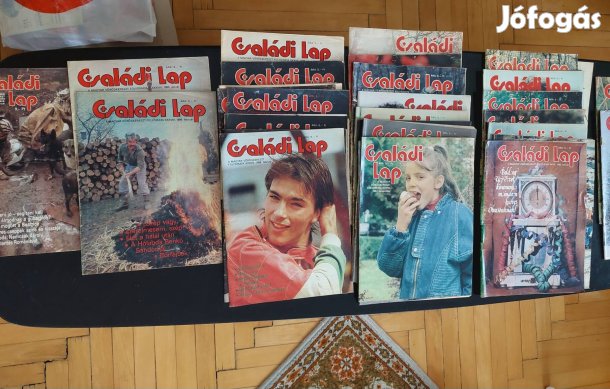 Családi lap, 1985-1990 között, 28 db