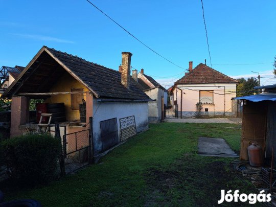 Családiház beköltözhető, műhellyel, garázzsal, nagy telekkel, kúttal