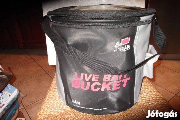 Csalihal tartó /összecsukható, cipzáras + szellőztető motor/