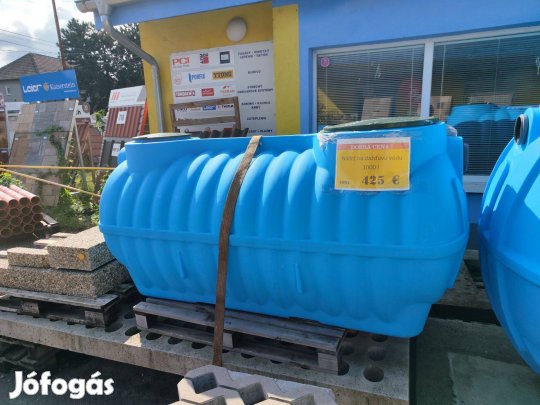 Csapadékvíz gyűjtő tartály 3500 literes, 1 kamrás , beépített szűrővel
