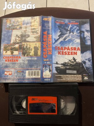 Csapásra készen akció vhs 