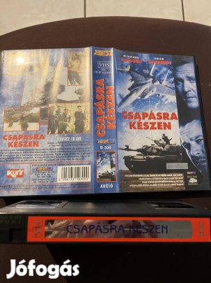 Csapásra készen akció vhs 