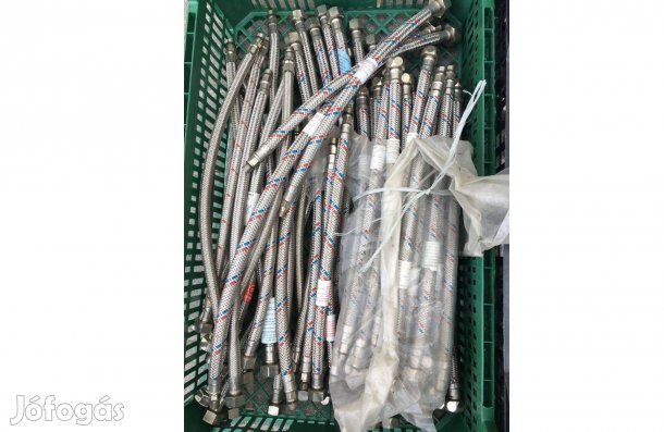 Csapbekötőcső 3/8", 1/2" vegyesen /egyben/