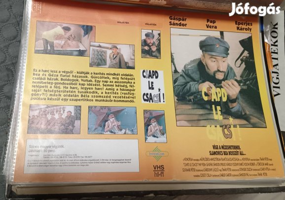 Csapd le csacsi - vígjáték vhs - nagytok