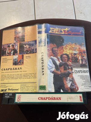Csapdában best akció vhs 