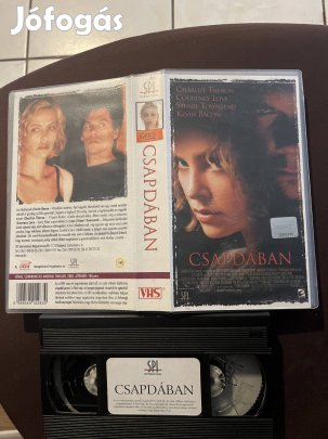 Csapdában thriller vhs 