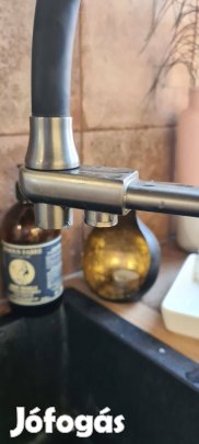 Csaptelep konyhai 3 utas vízszűrőhöz