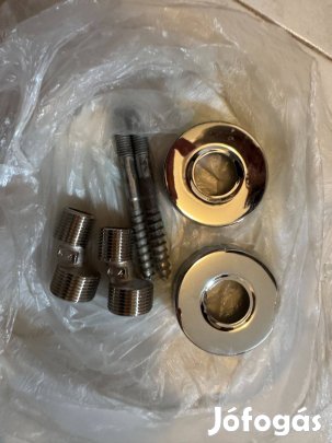 Csaptelep rögzítő (excentrik + takarórózsák)