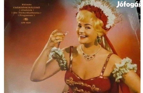 Csárdás Királynő régi bakelit lemezek 3db