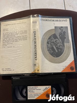 Csárdáskirálynő televideo vhs 