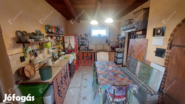 Császáron eladó egy 54 nm-es, 2 szobás családi ház 1385 nm-es telken.