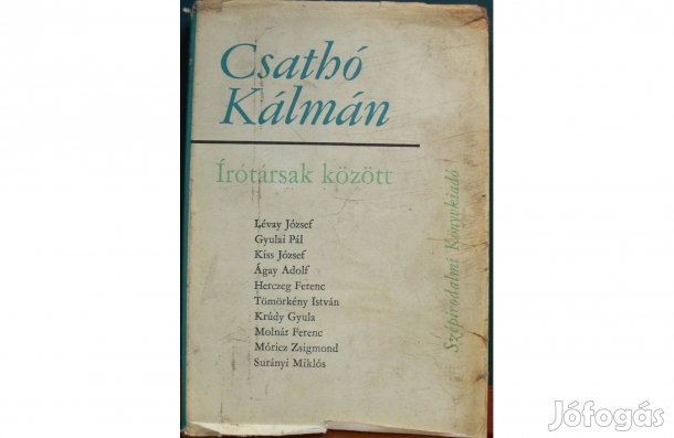 Csathó Kálmán: Írótársak között
