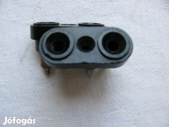 Csatlakozó beépíthető, banán csatlakozó aljzat