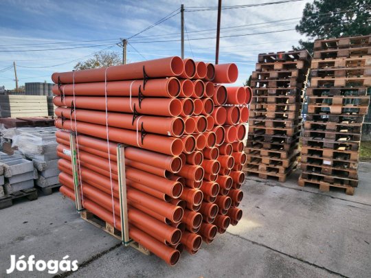 Csatornacső tokos 110/2m