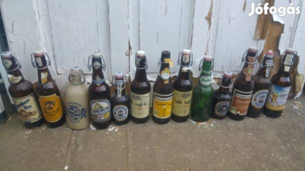 Csatos sörös üvegek 0, 5L-es és 0, 33l-es