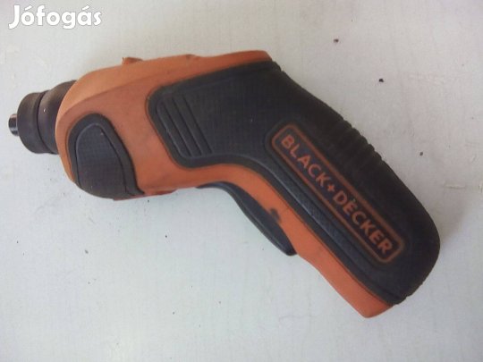 Csavarbehajtó alkatrésznek eladó,Black&Decker,mechanika hibás,az akku