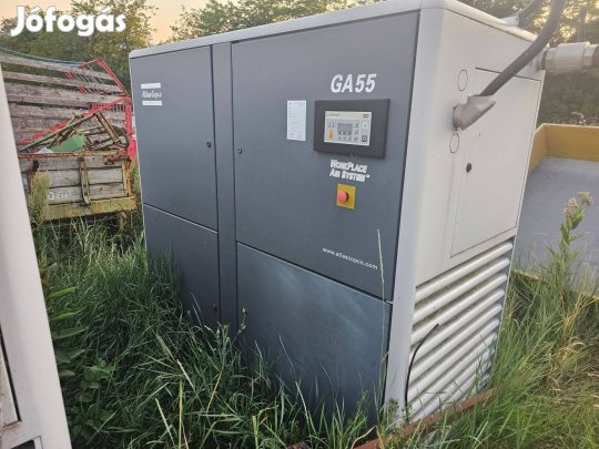Csavarkompressor süritö atlas copko ga 55
