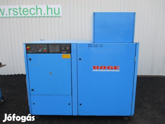Csavarkompresszor Boge 45kW 6.5m3/perc kompresszor (1466)