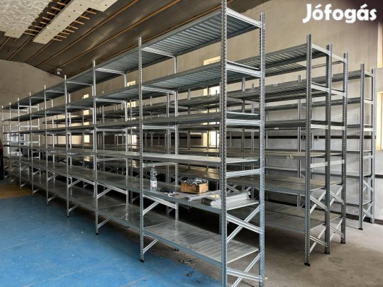 Csavarmentes olasz raktári salgopolc salgo polc horganyzott 