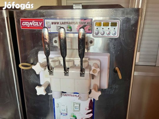 Csavart fagylalt készítő gép