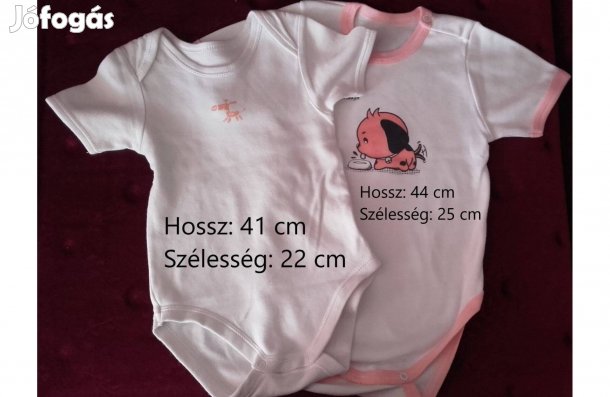 Csecsemő bodyk , kb. 86-os