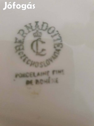 Cseh Bernadotte tányérok