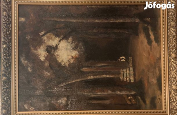 Cseh István festménye