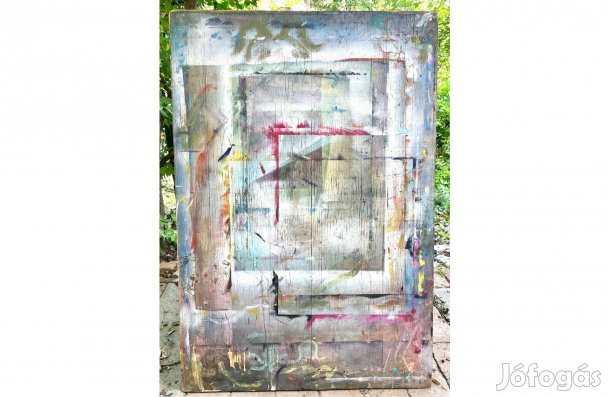 Cseh Krisztina festőművész festő asztala, asztallapja, festmény