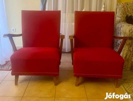 Cseh art deco fotelek