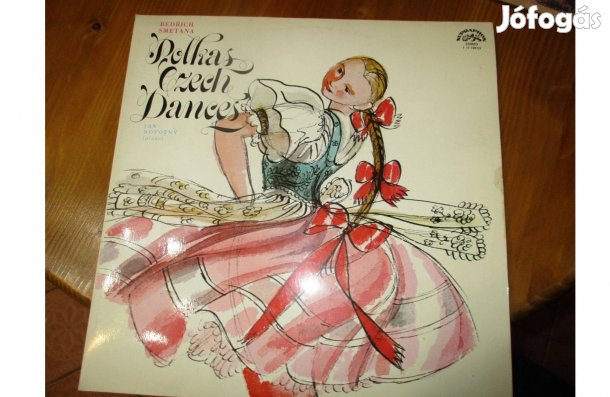 Cseh polka táncok dupla bakelit hanglemez eladó