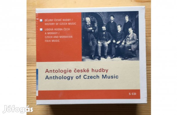 Cseh zenei antológia 5 CD (Antologie České Hudby)