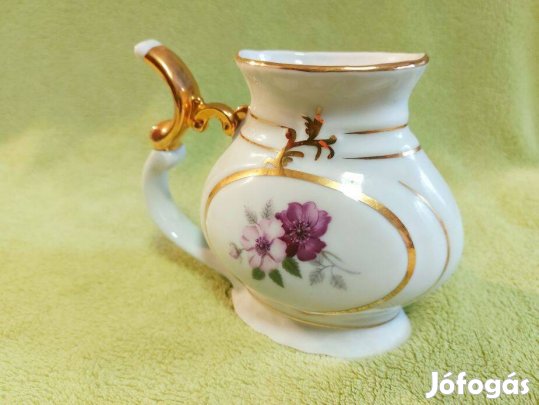 Csehszlovák Bártfafürdő porcelán ivócsésze