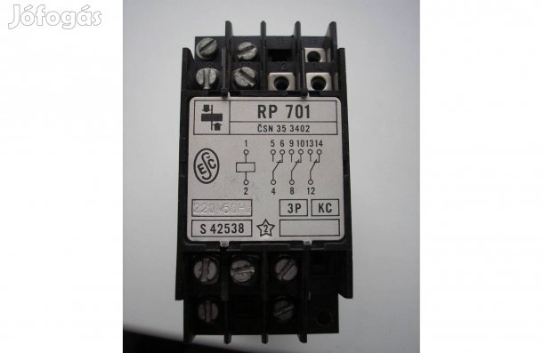 Csehszlovák relé a ' 80-as évekből , használt