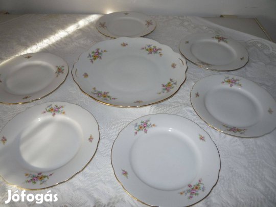 Csehszlovák süteményes készlet MZ