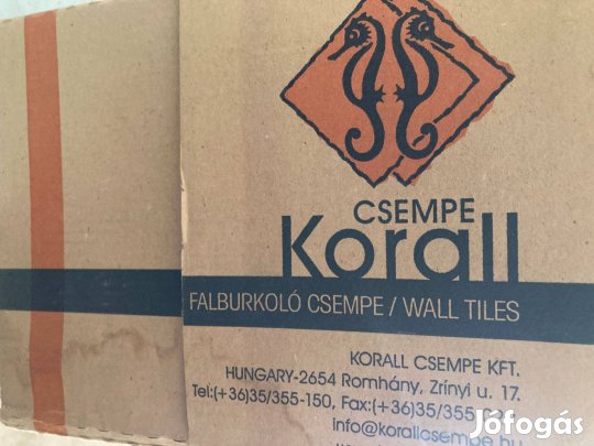 Csempe Romhány.Hu Koráll