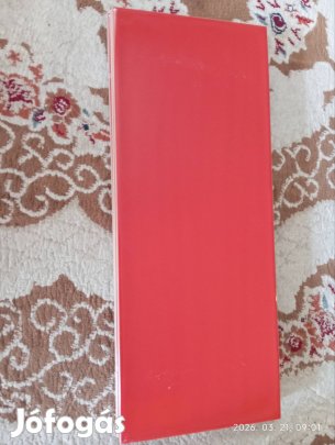 Csempe, tűz piros,50x20cm,(23 db) fényes 