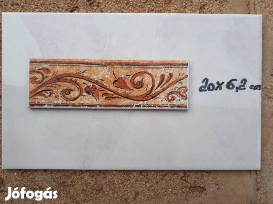 Csempe listello, dekorcsík