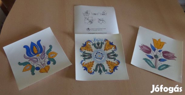 Csempe matrica vizesbázisú retró