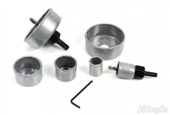 Csempefúró készlet 9 darabos - M22579