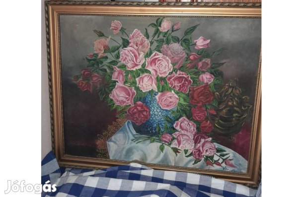 Csendélet Várallyai jelöléssel 80x50